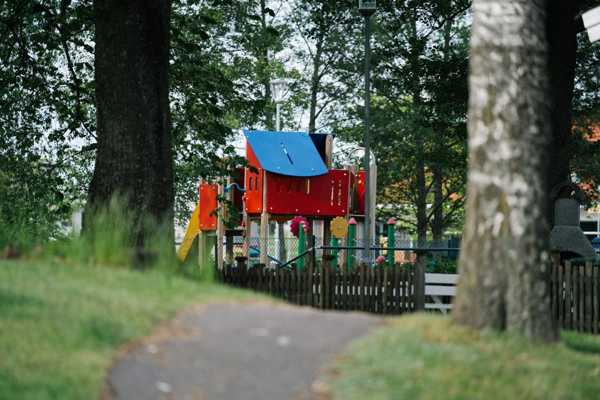 Skara Stads-Camping & Stugby Esterno foto
